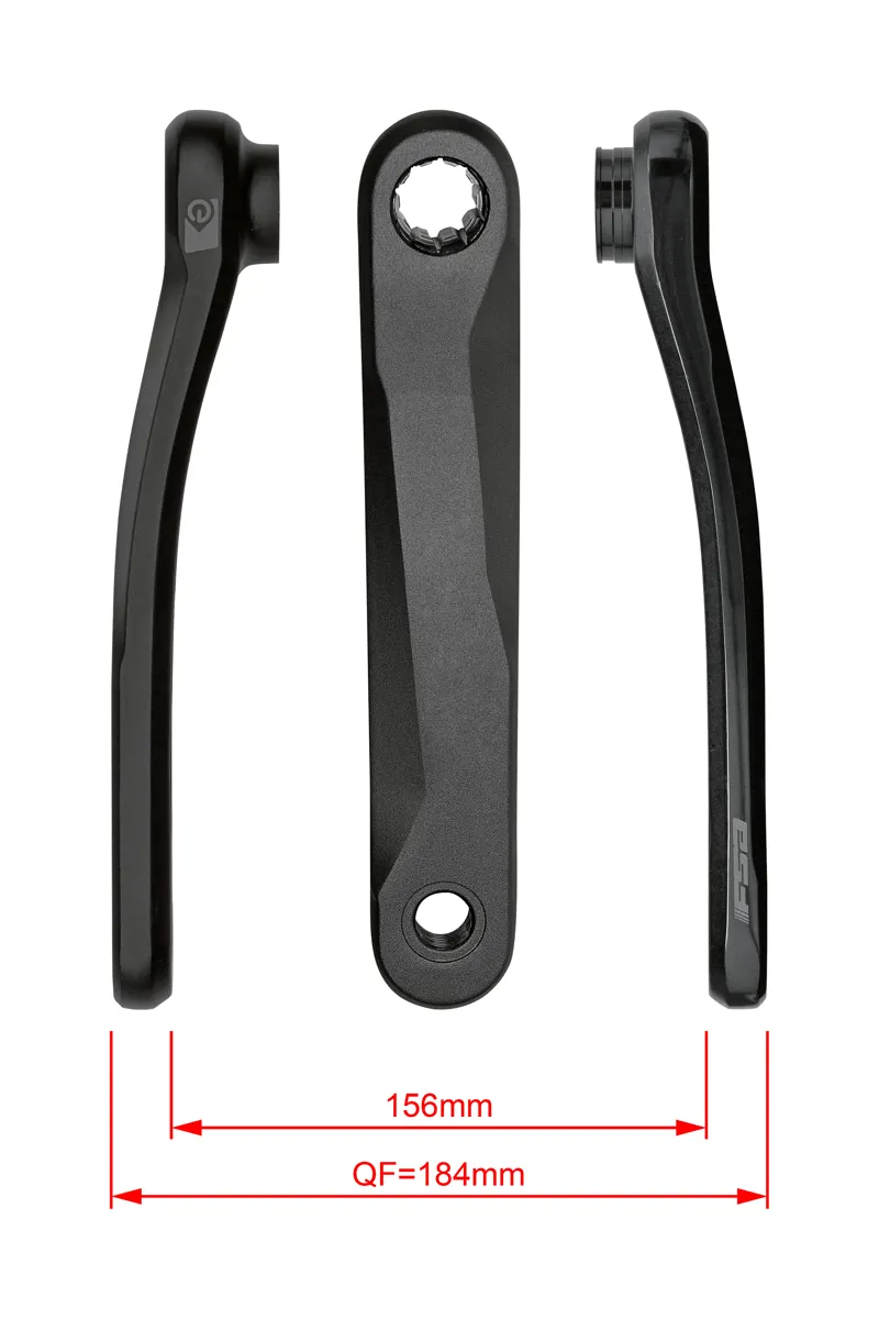 Fsa Bosch G Isis Ebike Chainset Ck Is Black